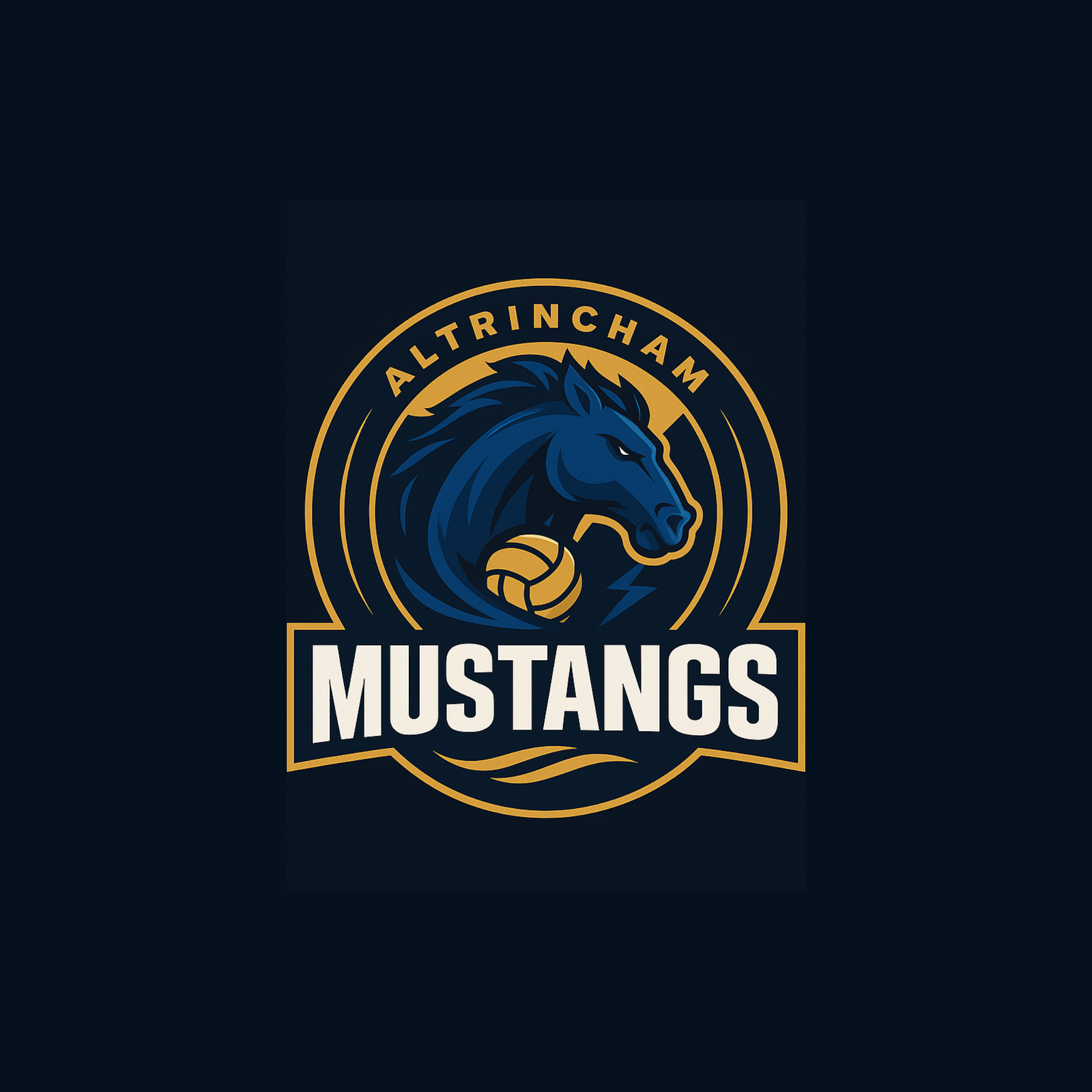 Mustangs badge