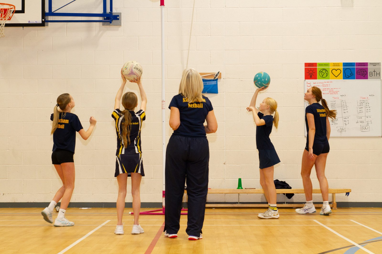 AJNC training session